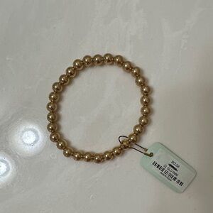 Classic Gold Beaded Bracelet